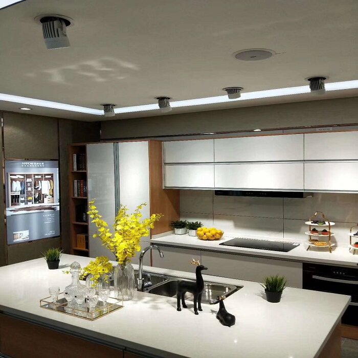 射灯led伸缩嵌入式cob象鼻20w25w30w35w服装店橱柜衣柜射灯