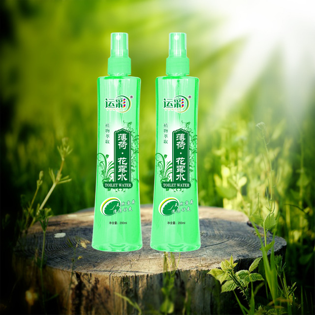 花露露水驱蚊200ml薄荷蛇胆草本清香香型止痒花露水