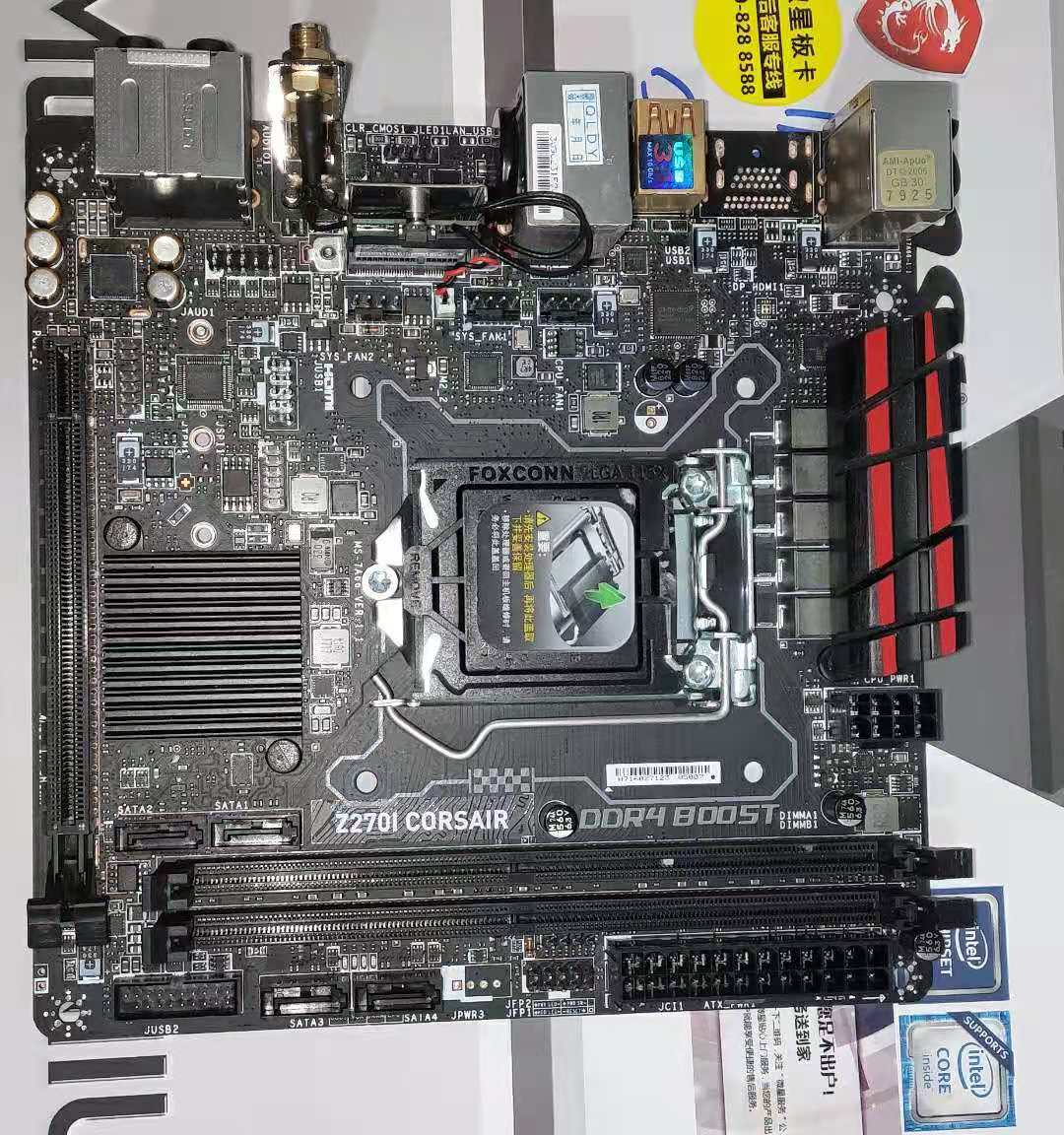 微星z270 gaming pro,微星z270-a pro 主板微星z270icrosair海盗船1151itx支持i56400ti767007700k主板