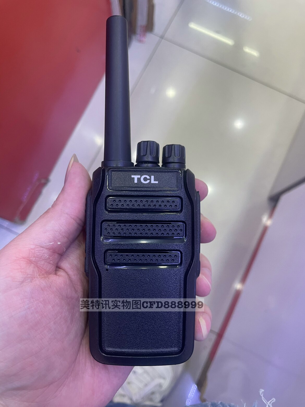 送一耳线tcl对讲机ht8对讲户外机物业工地酒店对讲机