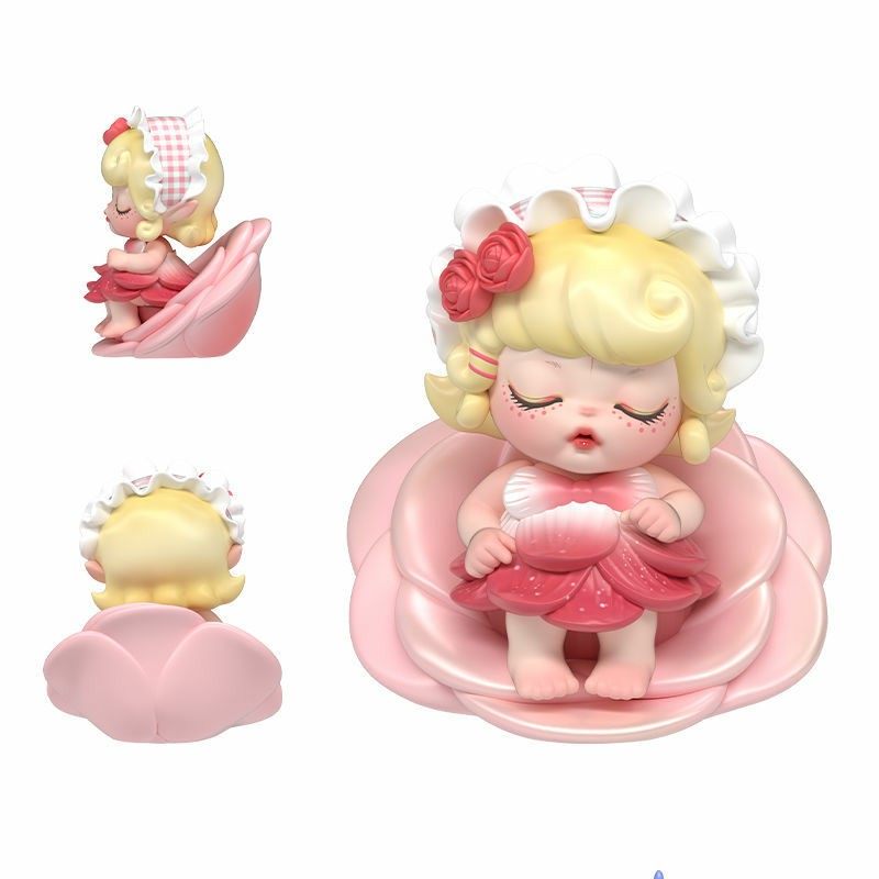 摆件正版现货flora花之精灵盲盒捕虫2代潮玩一全潮玩盲盒