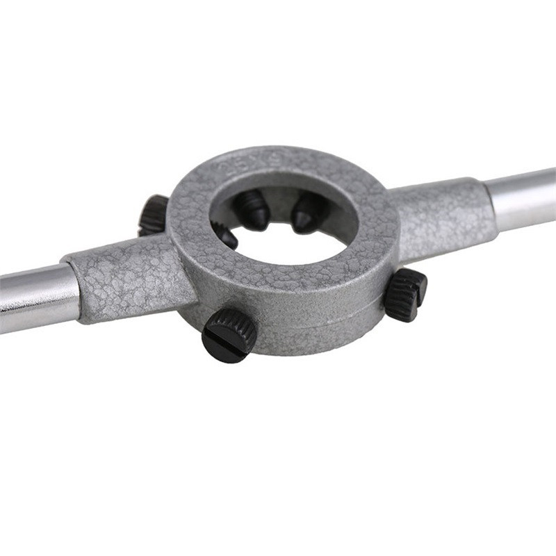 板牙包邮锌金圆扳手绞手公制铰手圆架攻丝器手动工具板牙