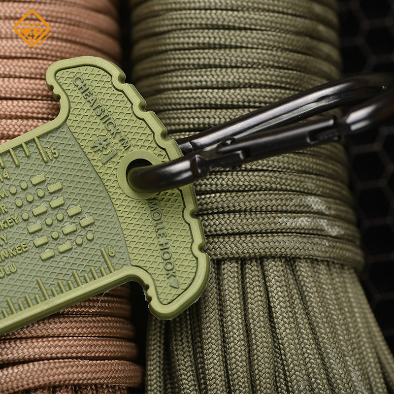 hazard4美国危机4战术尺子 橡胶个性装饰臂章挂件手扎带模组配件