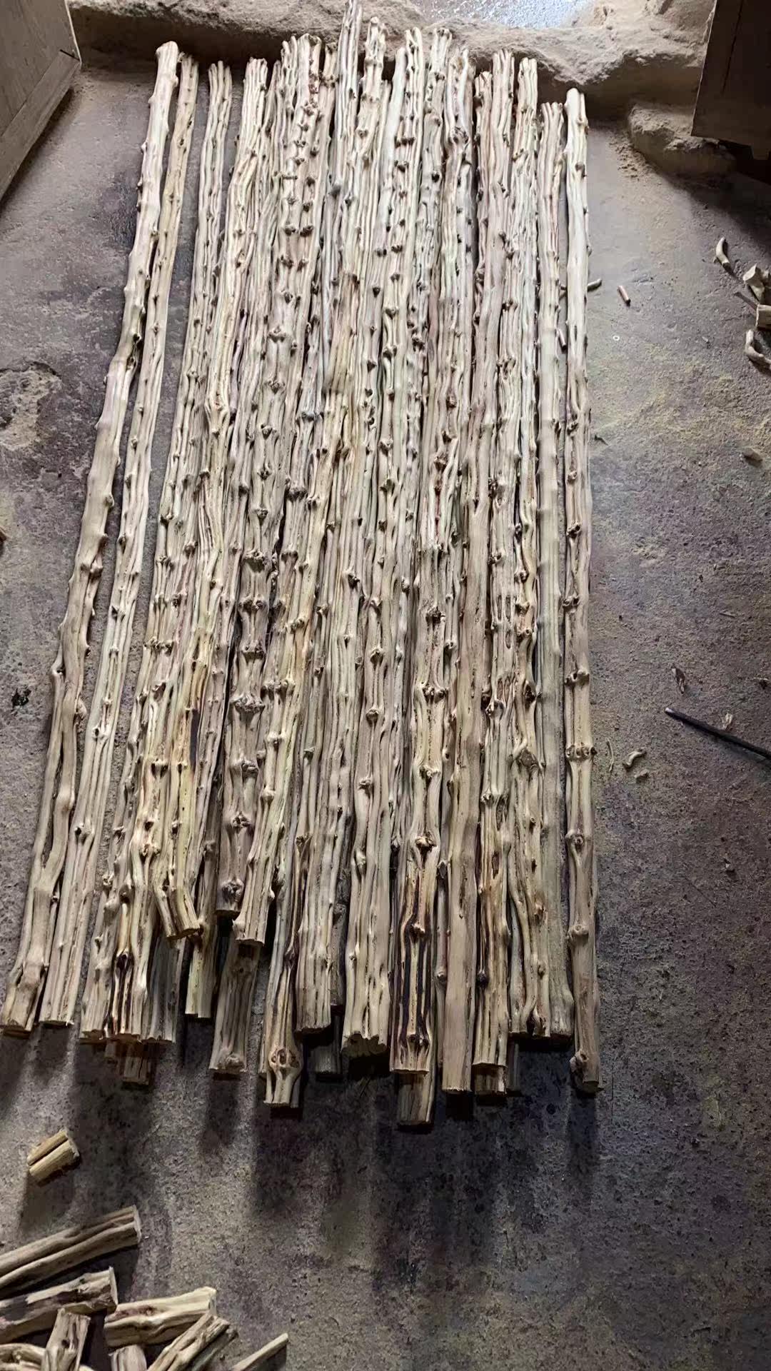 天然一体藤木木棍老人实木手杖户外登山杖长寿登山杖