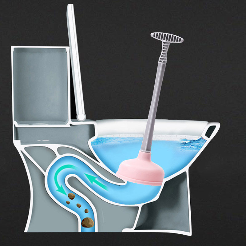 家用通下水道工具吸水拔子 优思居 厕所管道疏通器通马桶皮搋子