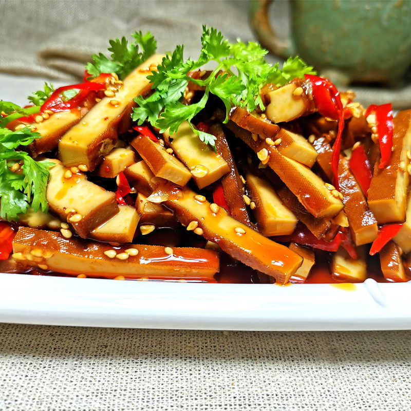 乐山沙湾太平五香卤香豆腐干四川特产手工凉拌豆腐干