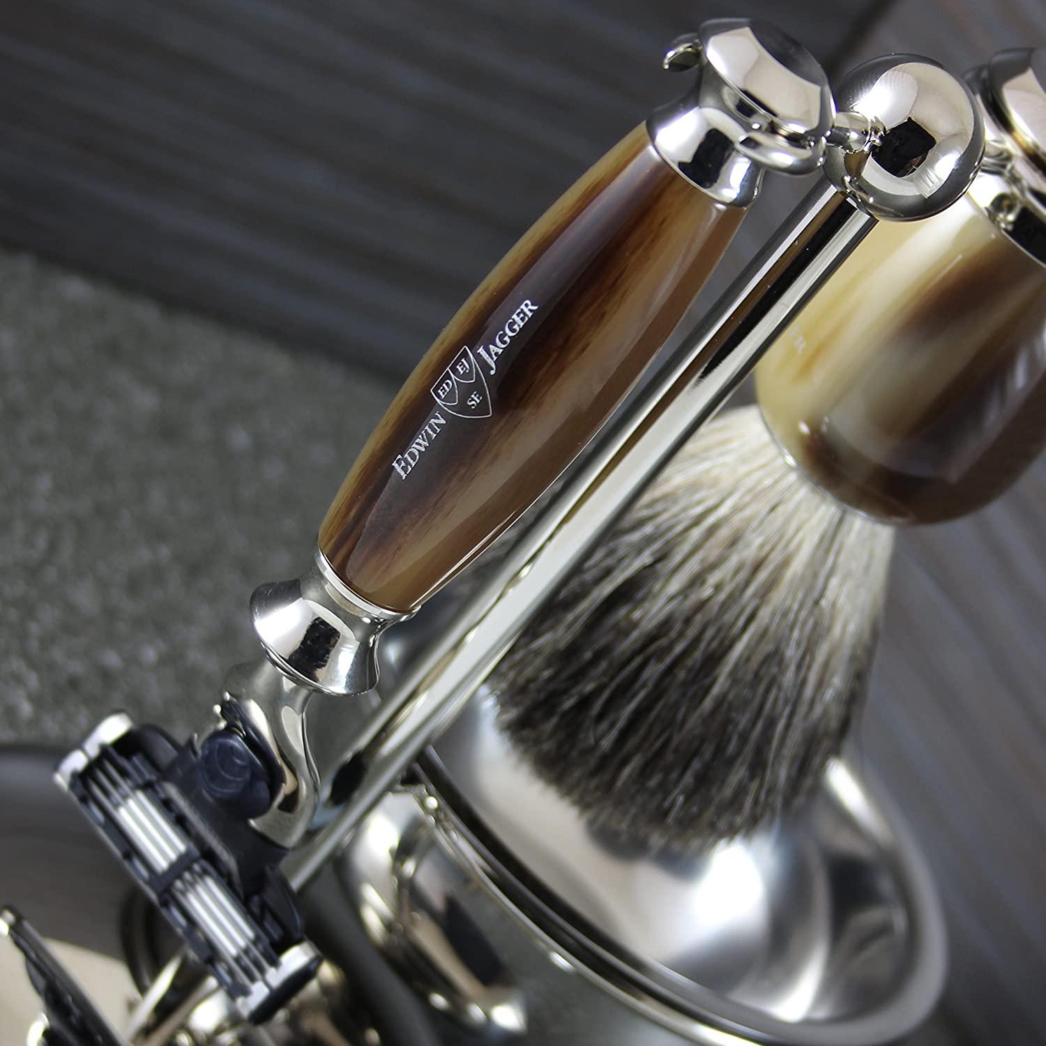 英国edwin jagger传统复古剃须刀刮胡刀手动套装礼盒男士轻奢礼物