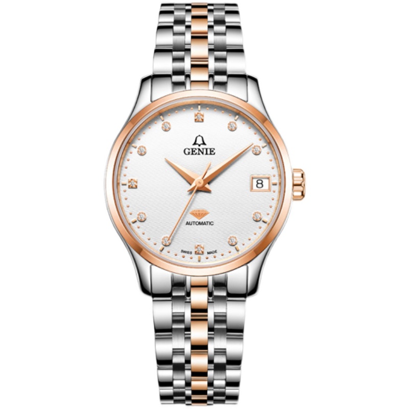 2022新款genie爵尼男女表真全自动机械表航海系列国产腕表