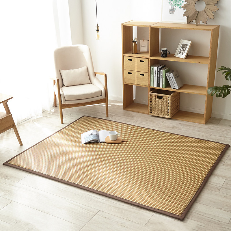 夏季日式榻榻米地垫凉席炕垫加厚床垫地铺客厅地垫