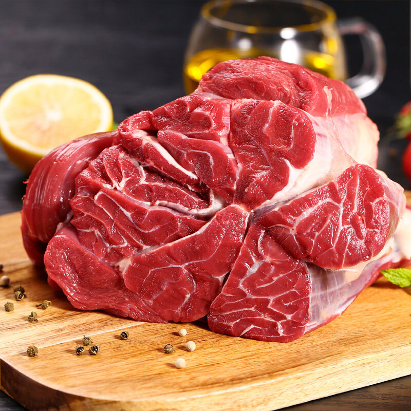 首粮牛肉礼盒4种冷冻生鲜生牛肉牛胸肉牛筋肉牛腩肉2000g牛肉礼盒