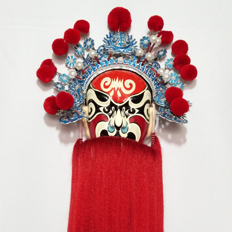 京剧脸谱面具酒店火锅装饰钟馗平安脸谱