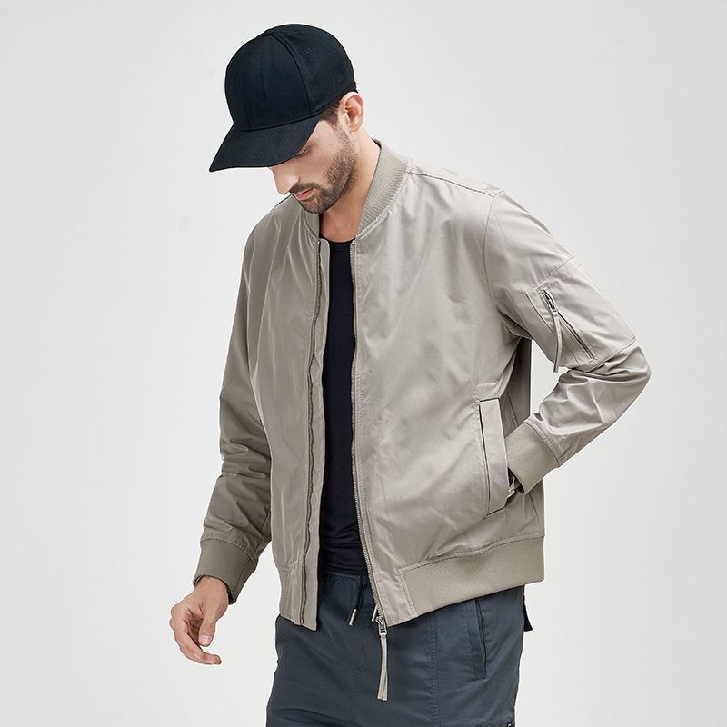 citylink 2022春季新款休闲百搭棒球服潮流短款春秋夹克外套男士