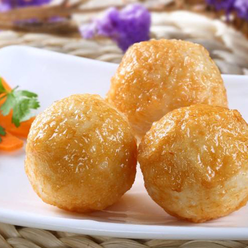 富邦包心煮豆关东火锅鱼蛋鱼丸蟹黄籽球球鱼鱼丸