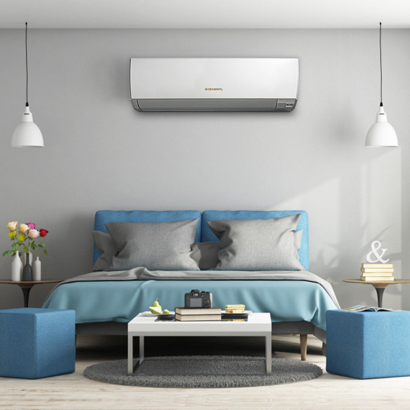 general珍宝将军空调直流变频静音节能3匹大壁空调