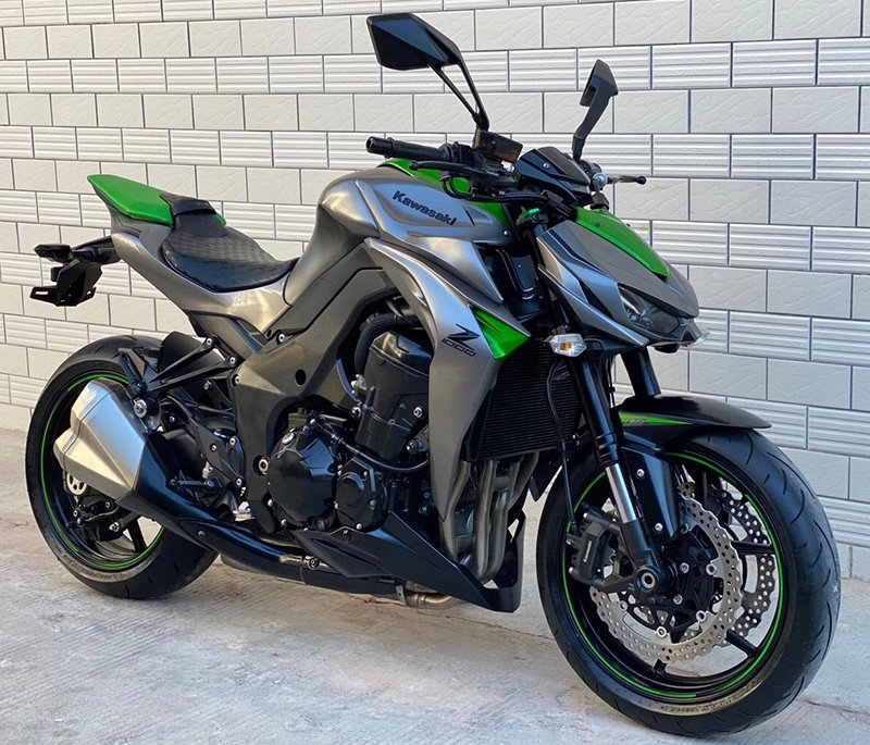 川崎z1000蟒蛇n19双缸水冷400cc枭风9号重机摩托车整车