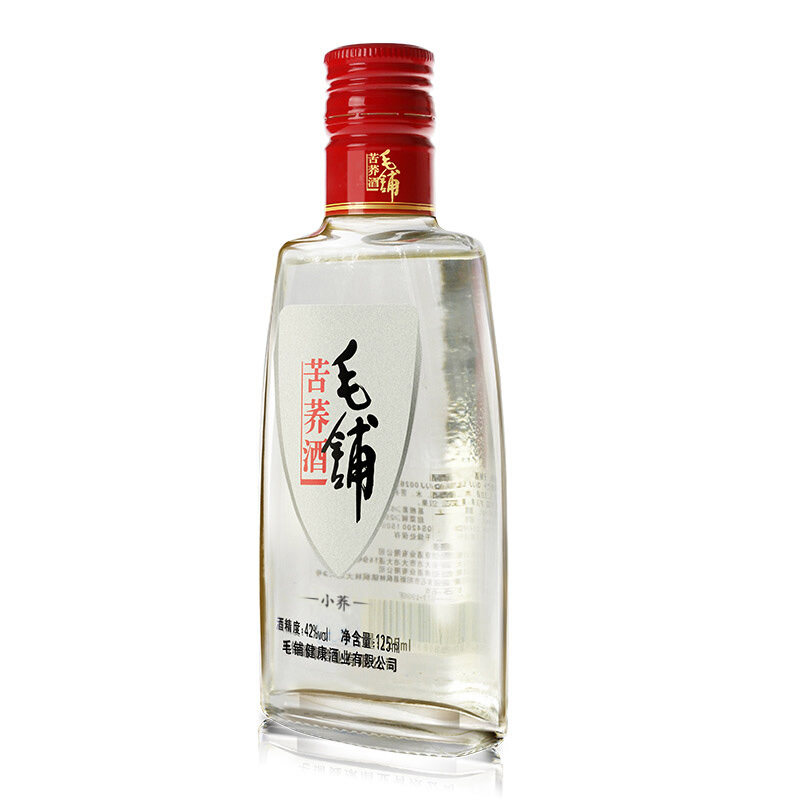 毛铺苦荞酒 小荞酒125ml*12瓶 42度白酒【正品保证】