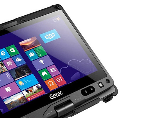 强固笔记本电脑getac神基v110超薄旋转式ip65超强抗震工作站