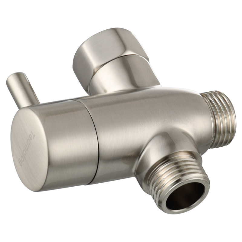 一进4分通分三通水阀开关头带活接转换淋浴其它卫浴配件