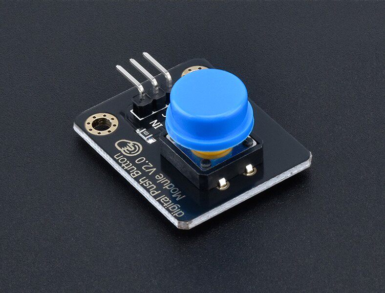 按键适用于arduino电子积木高电平电平模块轻触开关其它元器件