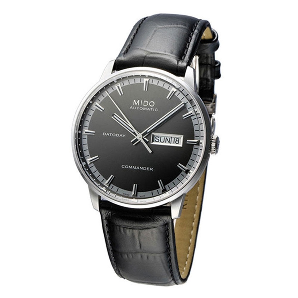 瑞士手表美度mido指挥官系列自动自动机机械皮带瑞士腕表