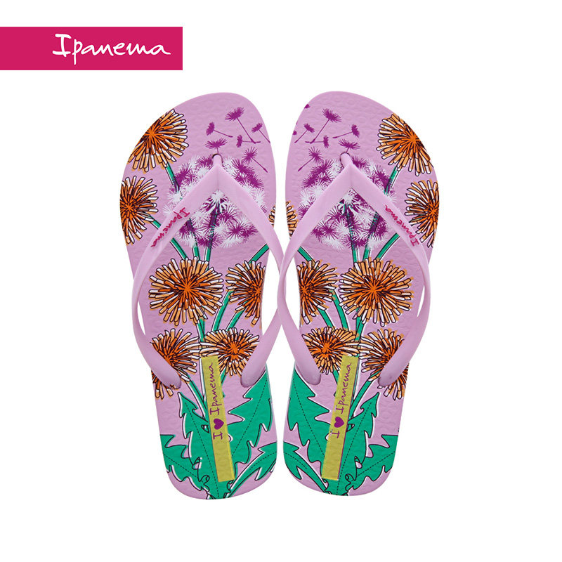 拖鞋ipanema依帕巴西进口印花人字夏季2022年新款人字拖