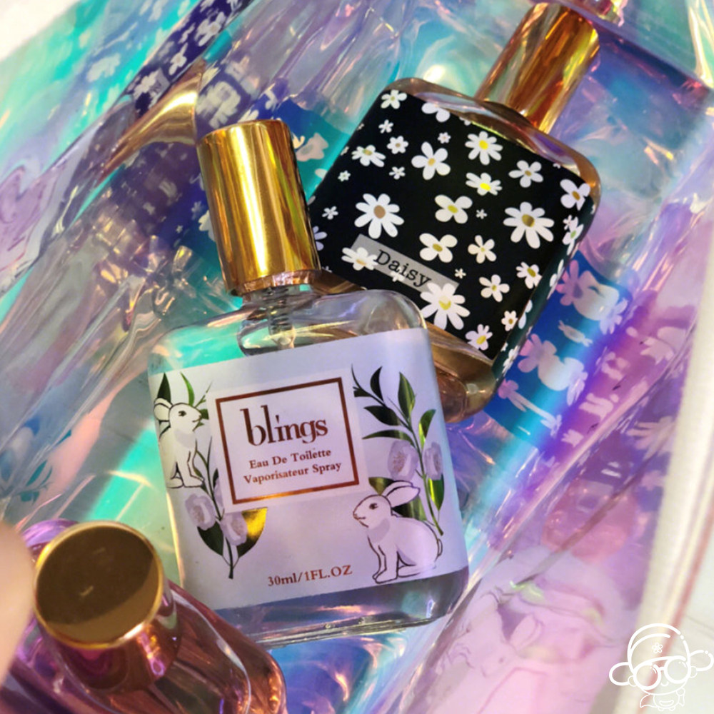 blings香水独角兽大吉岭茶蓝小雏菊风铃女士持久淡香学生小众刀刀