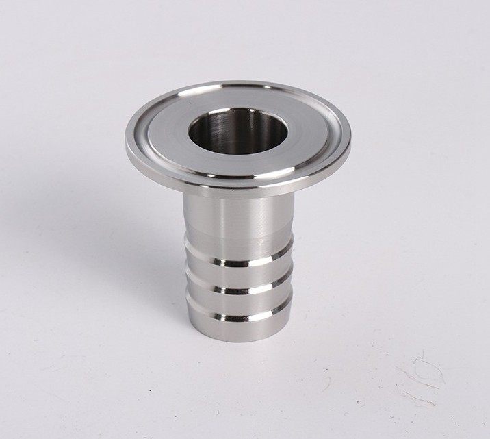 热销304不锈钢快装皮管接头卫生管外卡接宝塔软管倒刺皮插竹节