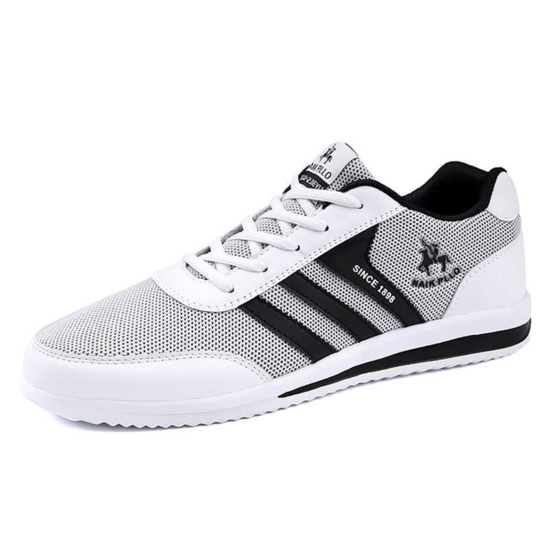 保罗男鞋2021年新款网面透气运动鞋休闲鞋男潮百搭时尚休闲鞋