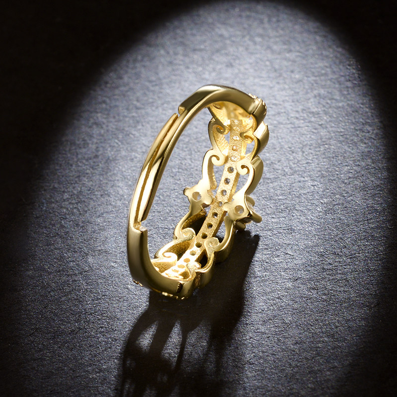 戒指巴洛克韩国创意新款简约百搭流行手饰s925戒指