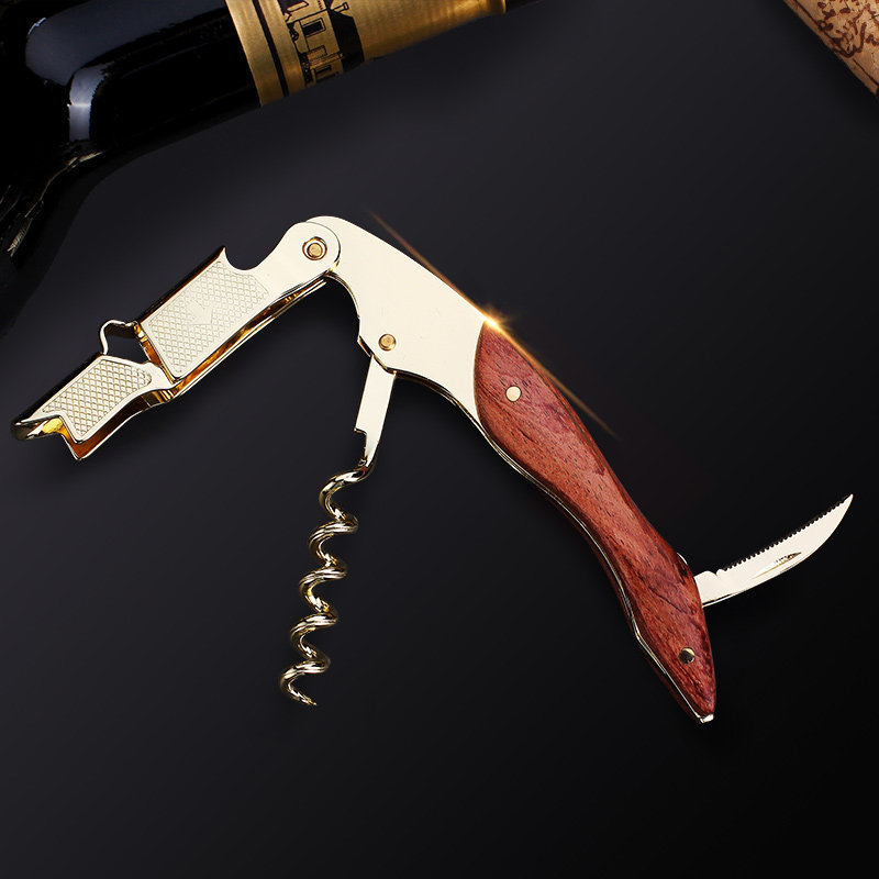 康之润红酒开瓶器多功能家用海马刀起瓶啤酒起子开酒开瓶器