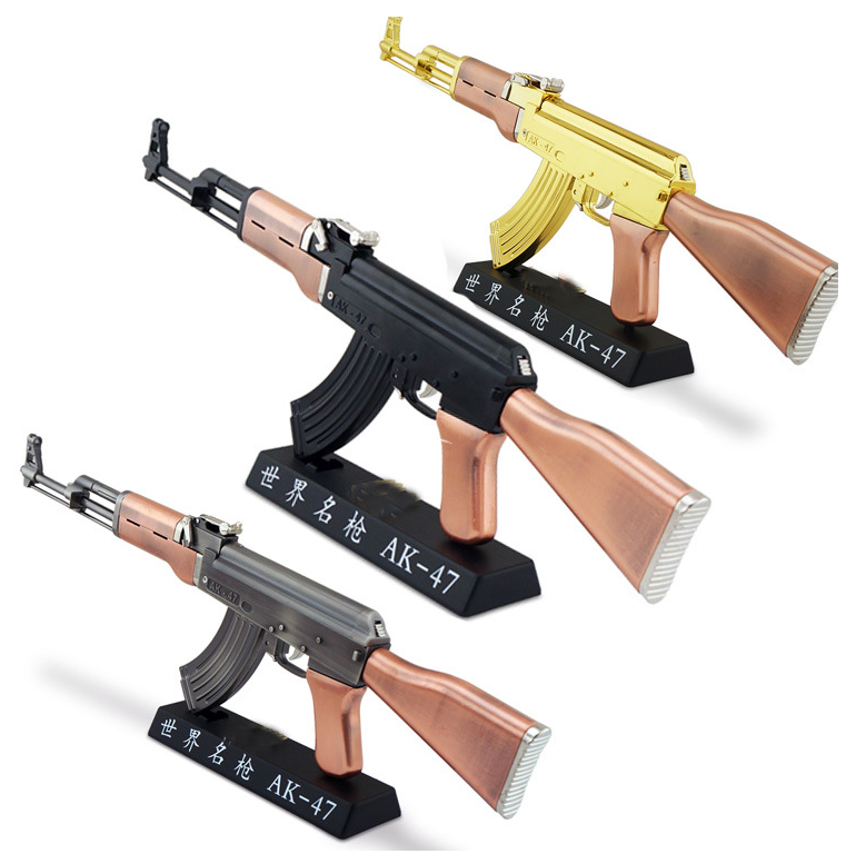 205大号军事模型ak47步枪金属仿真模型可拆卸拼装其他模型玩具