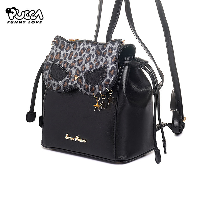 韩国pucca2020新款学院双肩背包韩版双肩包ins超火双肩背包