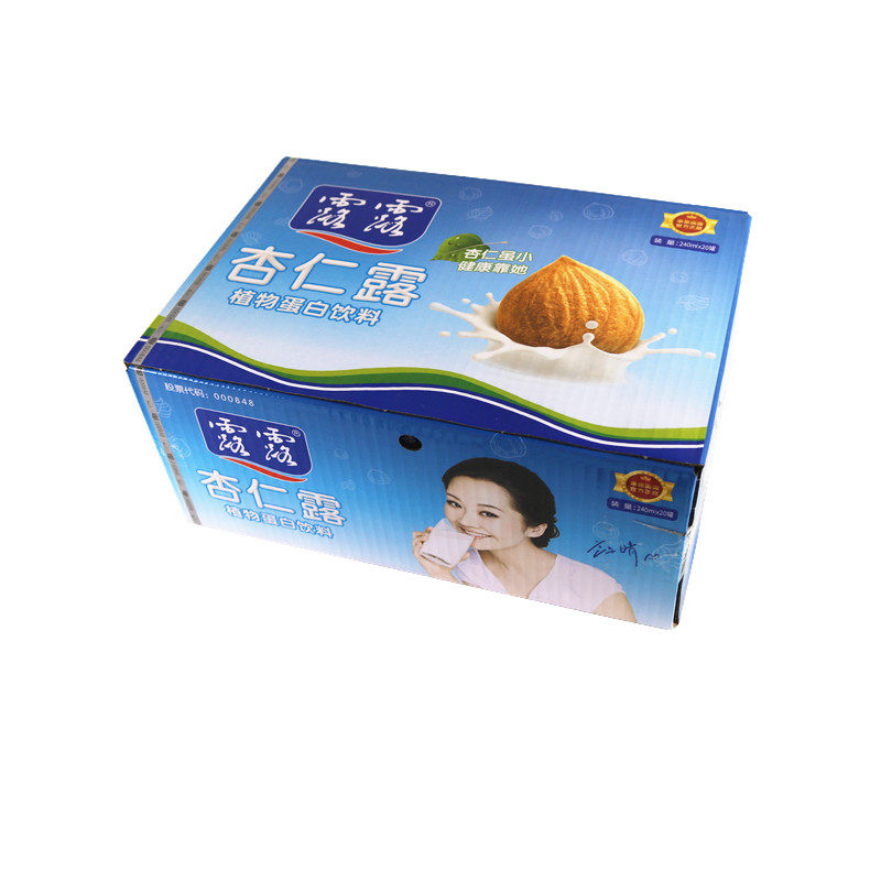饮料承德发货露露杏仁露240ml20罐原味植物蛋白果味