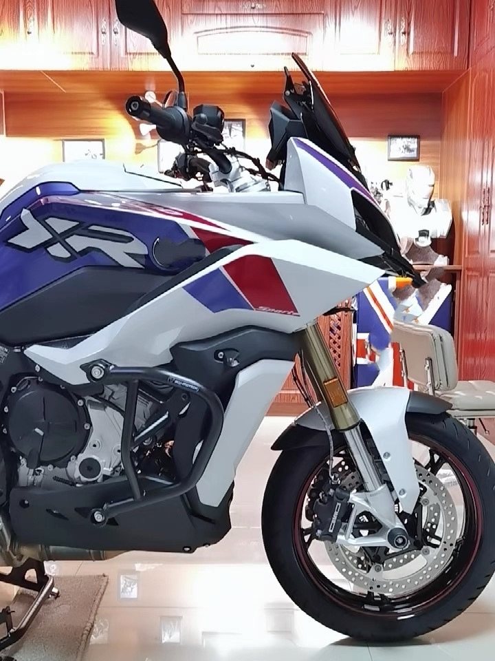 现货适用新款2021年宝马s1000xr护杠保险杠防护车身摩托车保险杠