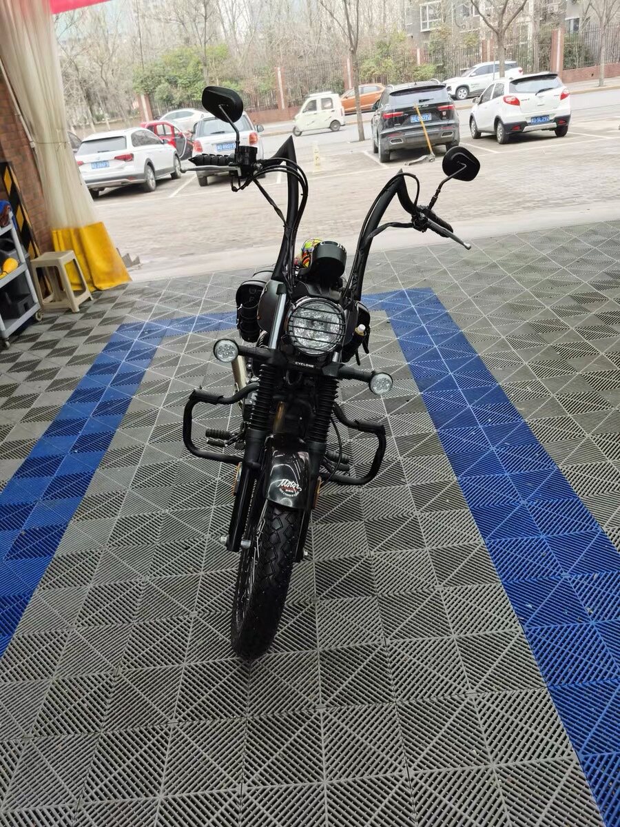 金吉拉羊角适用于奔达bd300改装加高车把手把