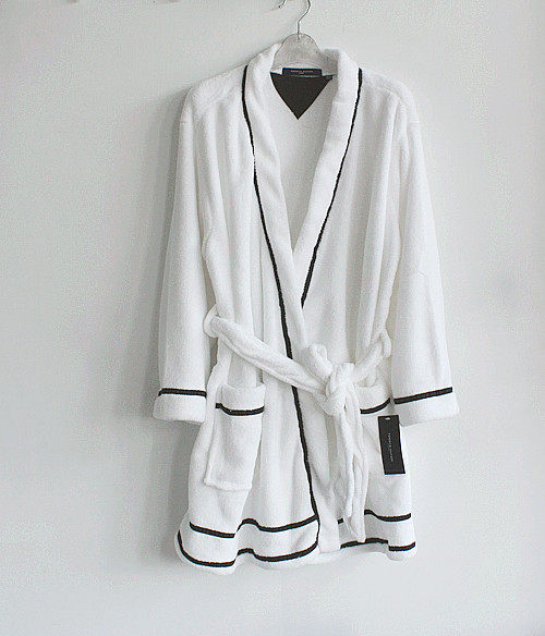 外贸原单出口出口欧欧美男士秋冬季珊瑚瑚绒加厚睡袍