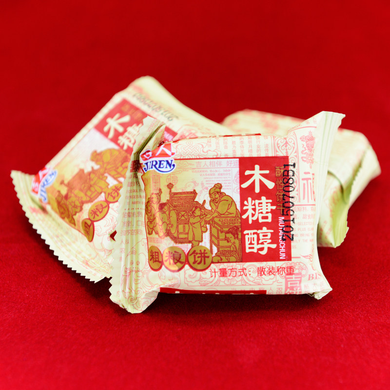 饼干吉人木糖醇酥粗粮杂粮休闲孕妇零食吃货酥性饼干