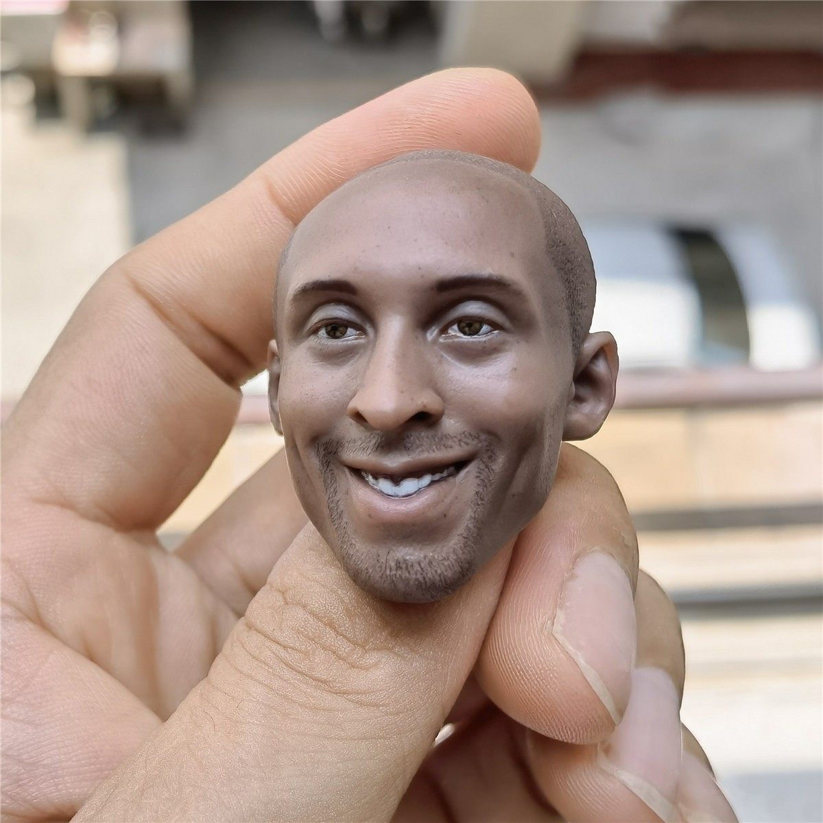 现货特价兵人人头微笑浅发科比头雕球星高品质兵人专区