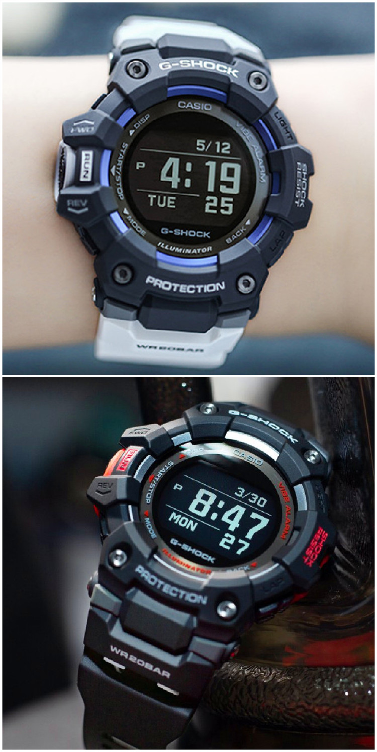 卡西欧猫人三代蓝牙计步运动男士手表gbd10021a7日韩腕表