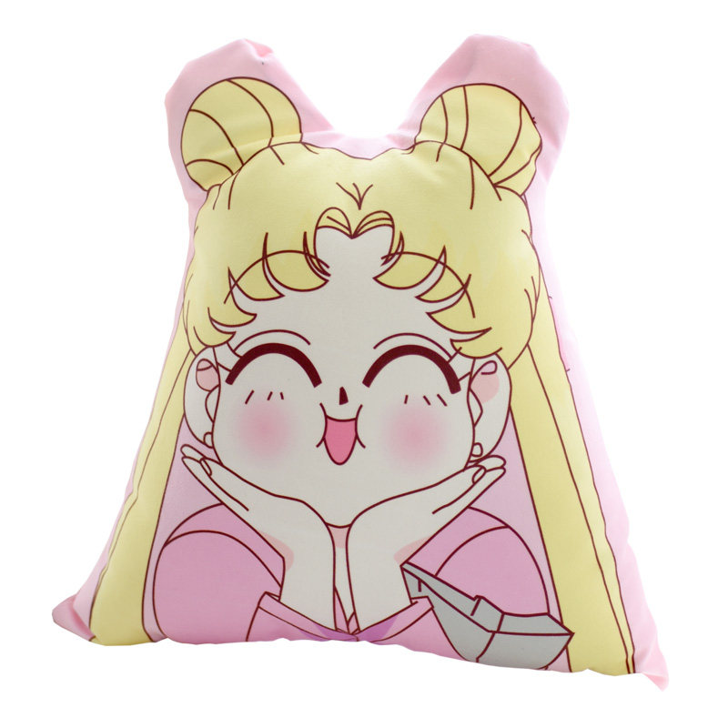 卡通美少女战士抱枕水冰月可爱女生公主装饰卧室床上靠垫