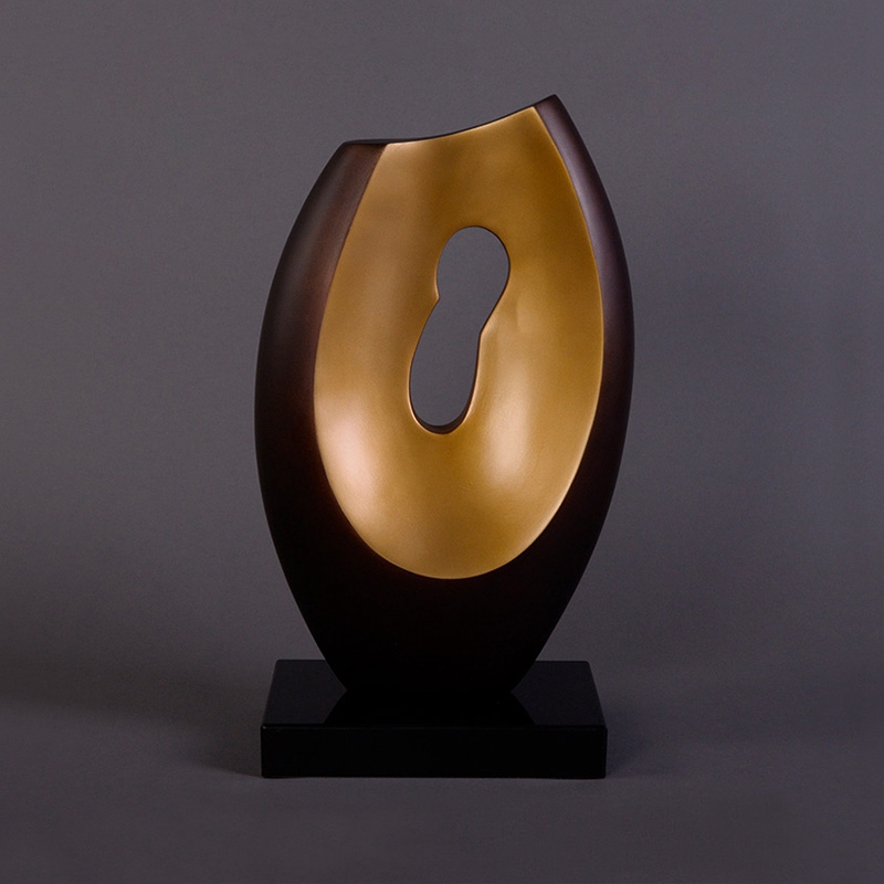 样板房家居饰品别墅摆设酒店现代简约树脂抽象艺术品雕塑摆件