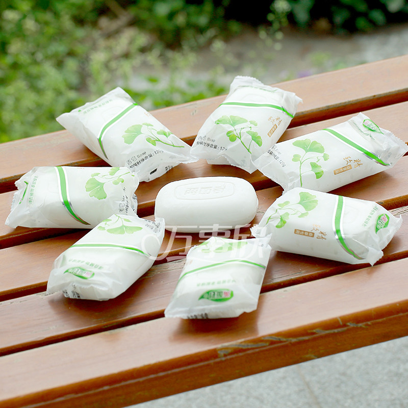 两面针香皂100120g纯白清香香型酒店宾馆浴场植物油肥皂香皂