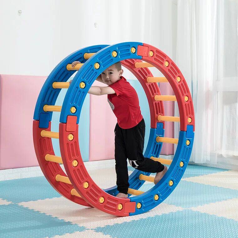 幼儿园儿童早教感统训练训练器器材四分之一圆体适能感统训练器材