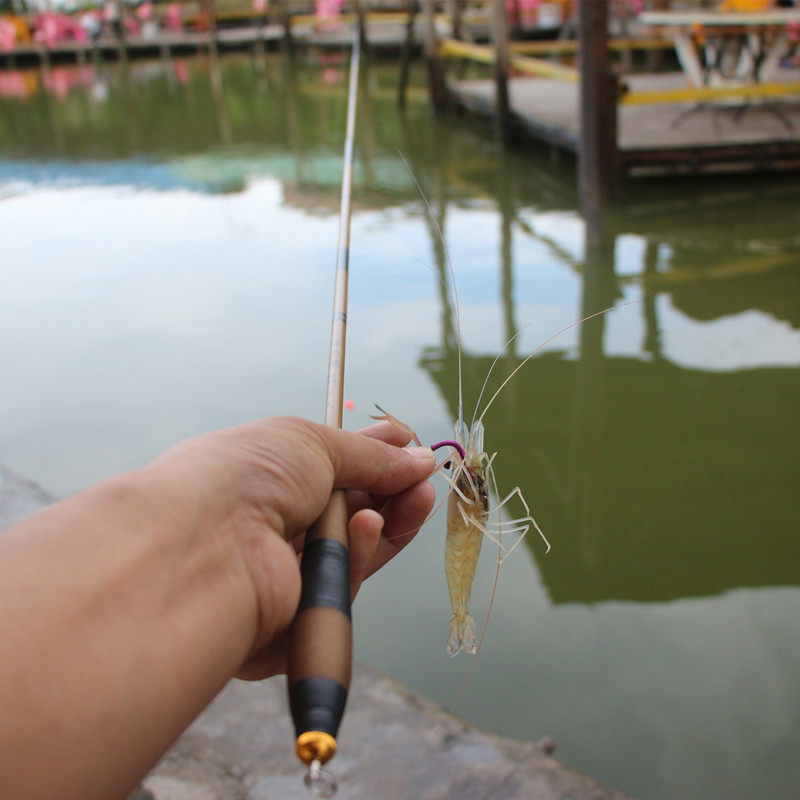 碳素虾竿18米21米24米2730米轻细钓鱼竿钓线组钓竿