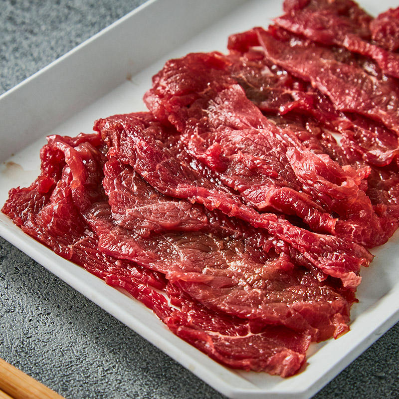潮汕嫩牛肉100g火锅食材家庭装嫩牛肉火锅套餐火锅组合火锅菜品