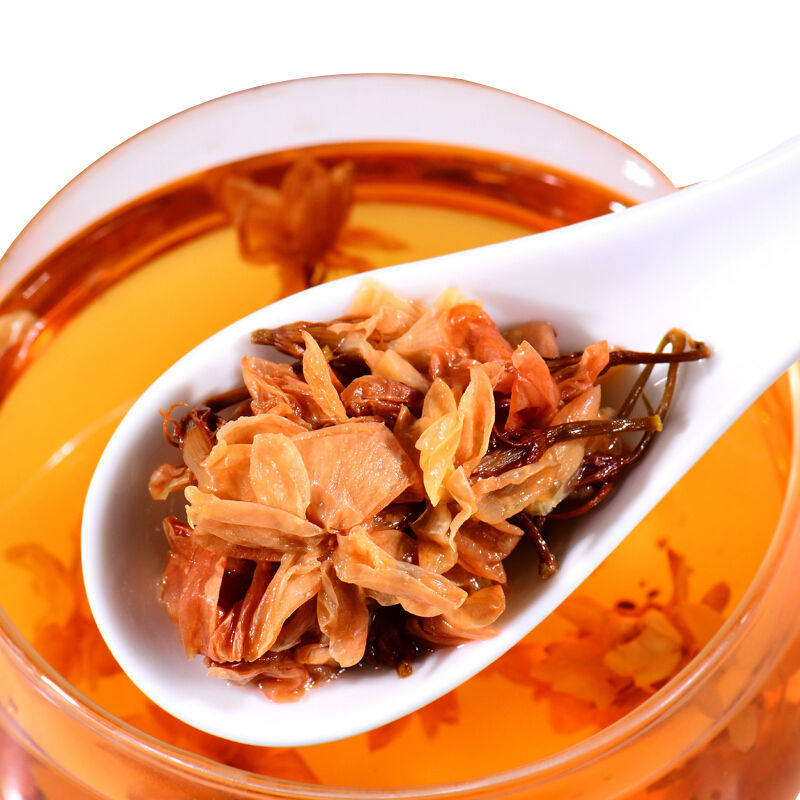 罗汉果花茶新款无糖咽喉干花广西桂林永福特产养生茶