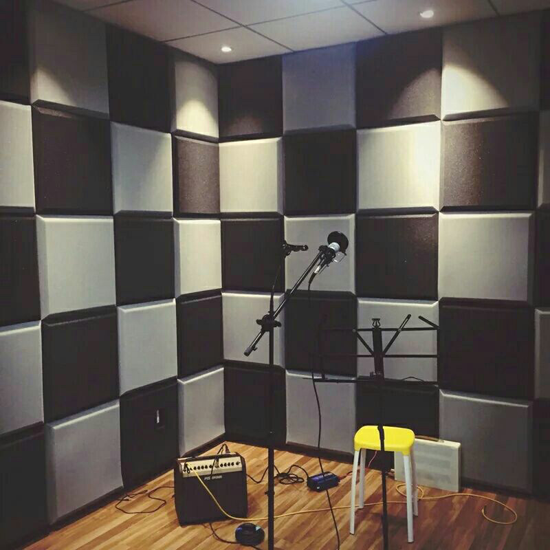 隔音棉墙体录音棚吸音棉卧室ktv室内消音材料防火海绵家用隔音板