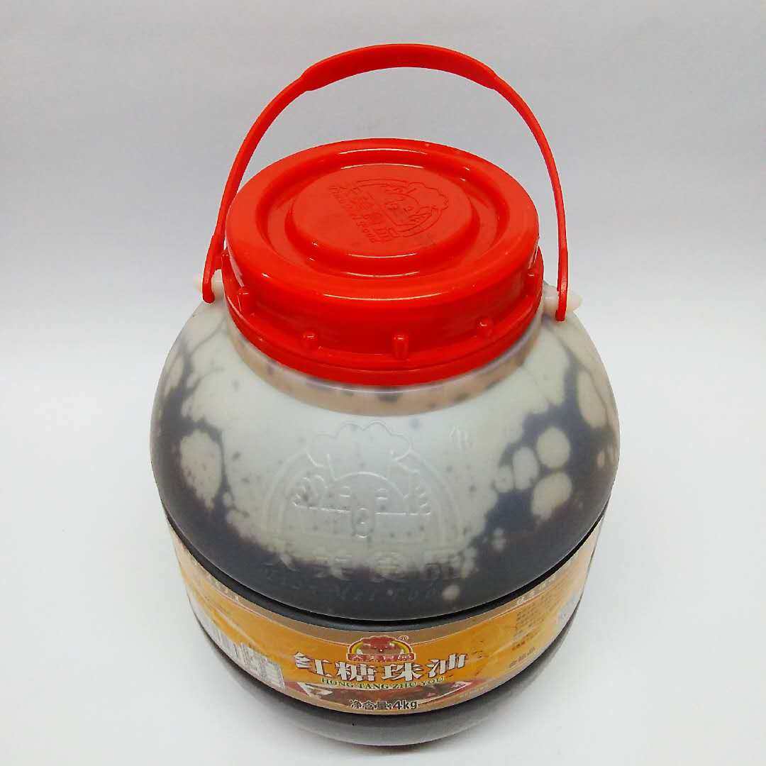 天美红糖珠油4kg上色烧腊卤水调味桶装商用酱类调料