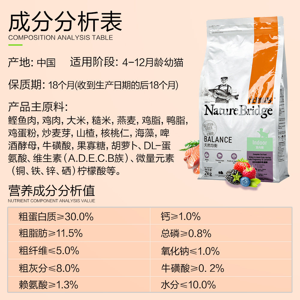爱肯拿猫粮 幼猫成猫acana猫奶糕无谷深海鱼加拿大进口猫粮1.8kg