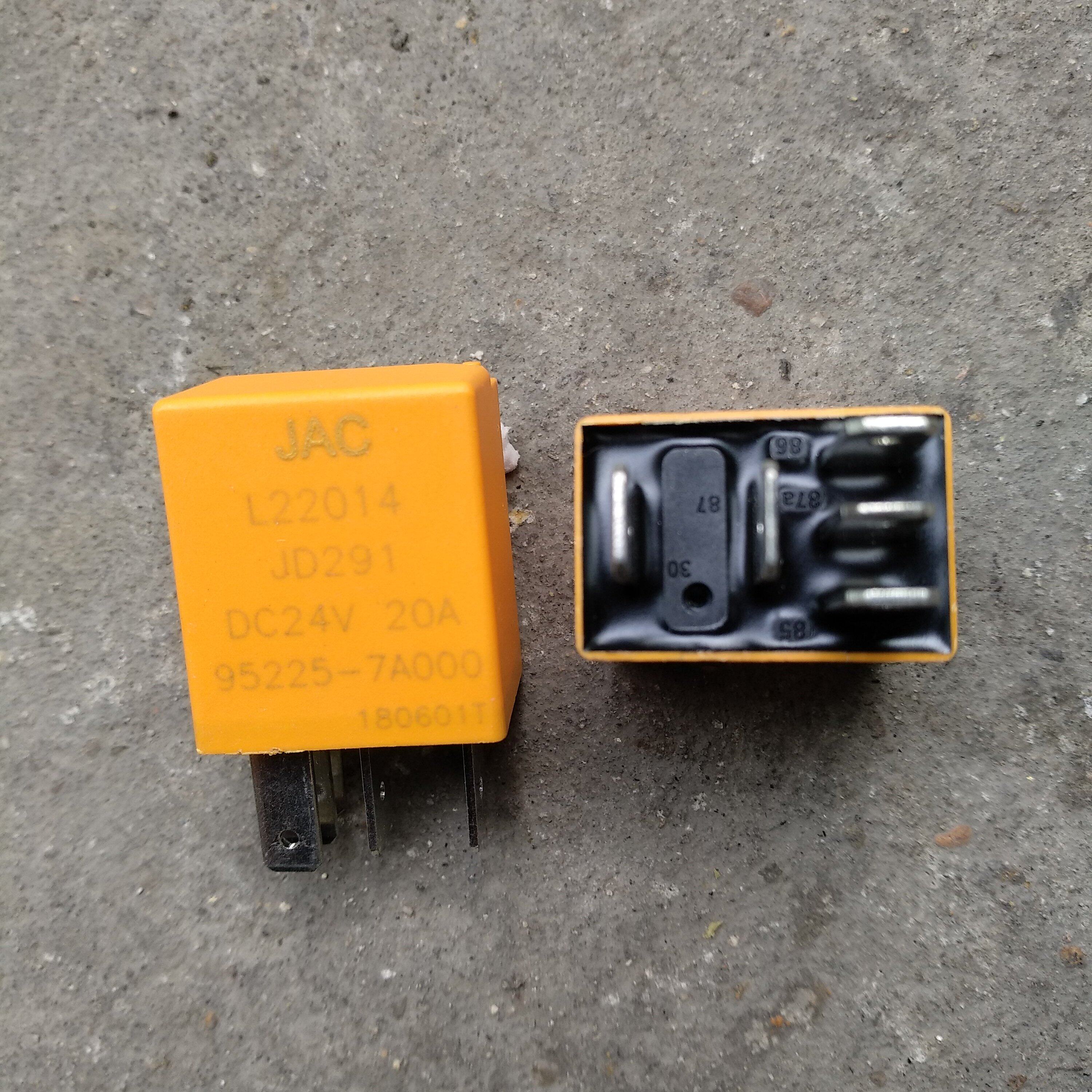 江淮格尔发货车配件喇叭继电器jd291952257a000五插原厂汽车传感器